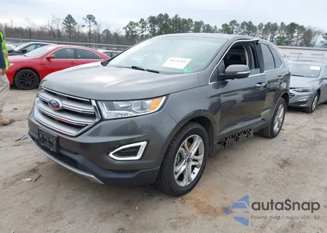 2017 Ford Edge Titanium из США, поврежденный, VIN 2FMPK3K86HBB72262